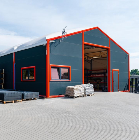 Hala ocieplana magazynowa