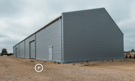 Wirtualny spacer po hali namiotowej Classic