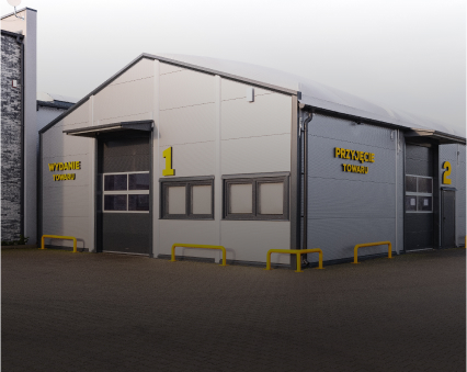 Realizacja hali namiotowej dla S&Garden Sp. z o.o. w woj. lubuskim