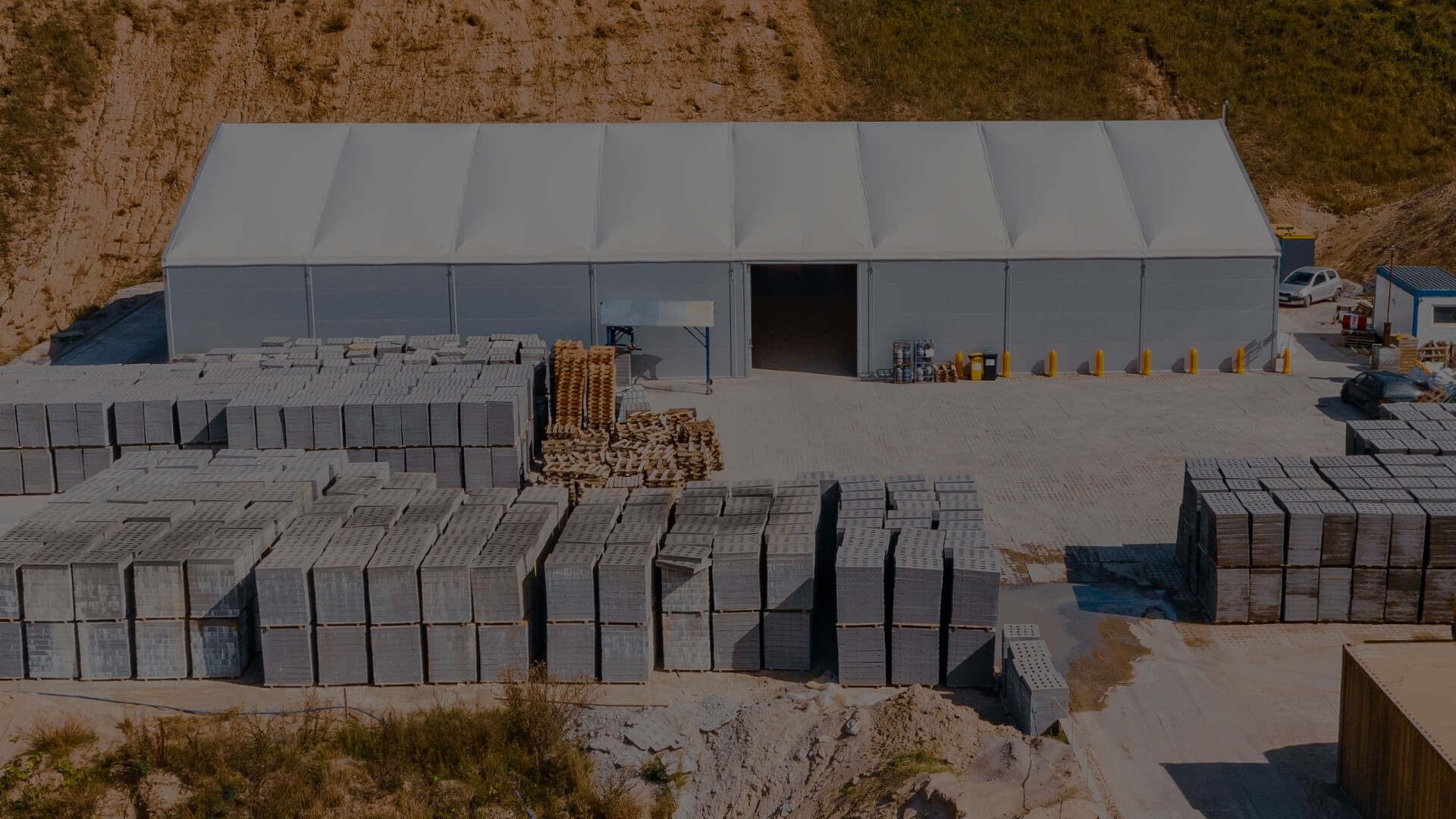 magazyn na plac budowy