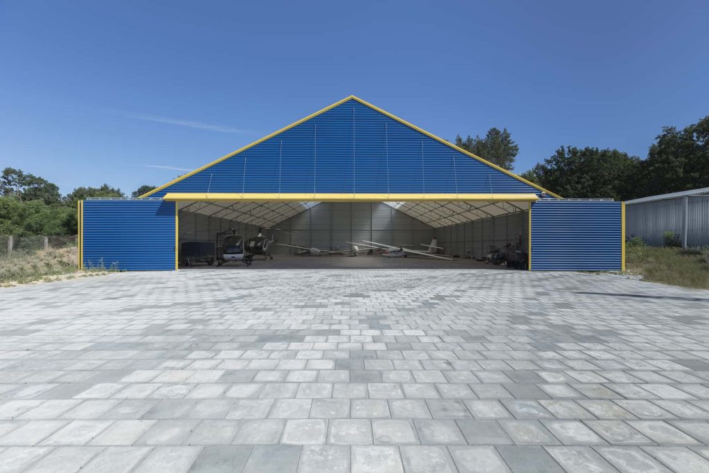 Realizacja hangaru lotniczego w Toruniu